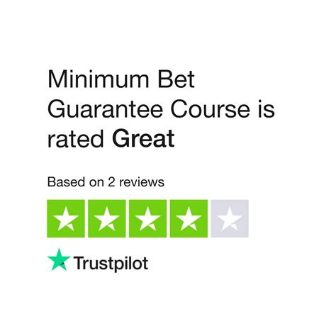 minimum bet guarantee.
